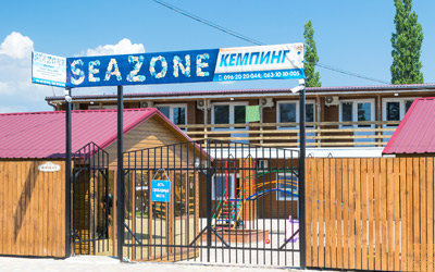 Отдых в Украине, Коблево мини-отель Seazone, кемпинг, фото