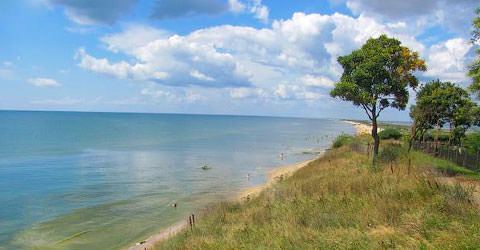Лебедевка, фото, морской курорт Украины