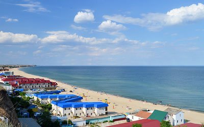 Отдых на Черном море, курорты Украины, Грибовка, фото