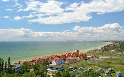 Морской курорт Украины, фото Коблево, базы отдыха, море в Коблево, пляж в Коблево