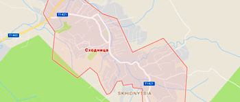 Карта готелів в Буковелі